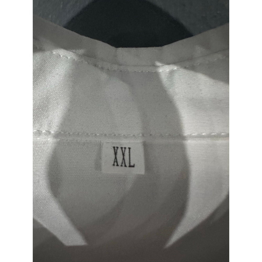 Women's White Button Down Shirt XXL - Picture 2 of 4